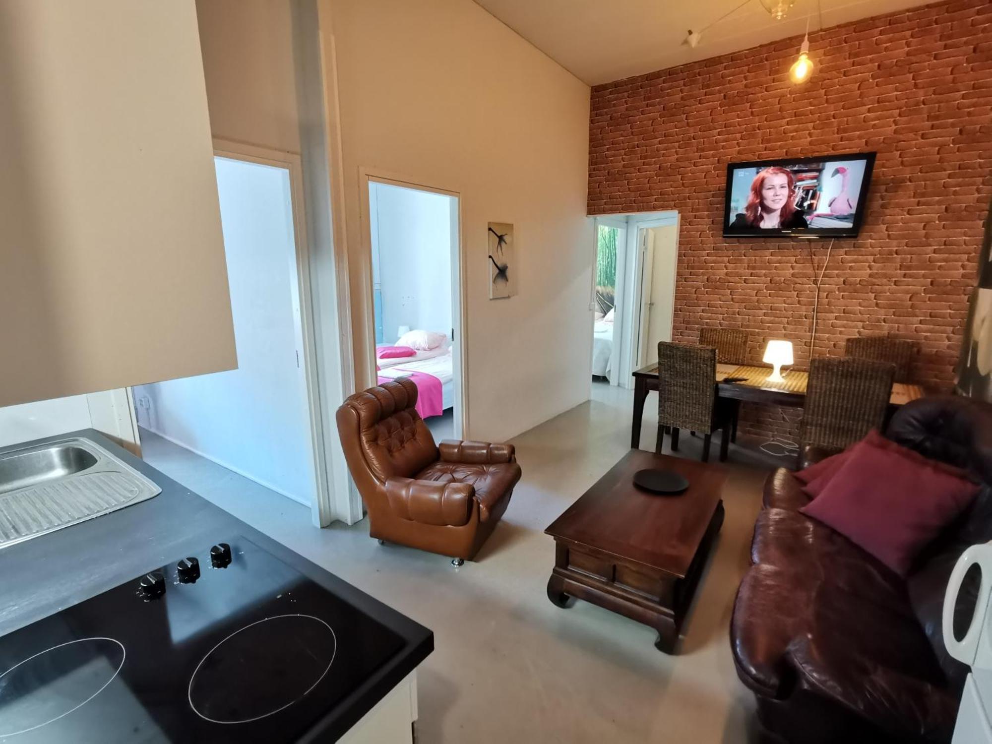 Kotkan Residenssi Apartments Rum bild